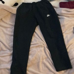 Black nike sweat pants